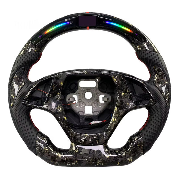 Carbon Fiber Steering wheel - Chevrolet Corvette C7 (2014 - 2019) - Steering wheel - Texas Carbon