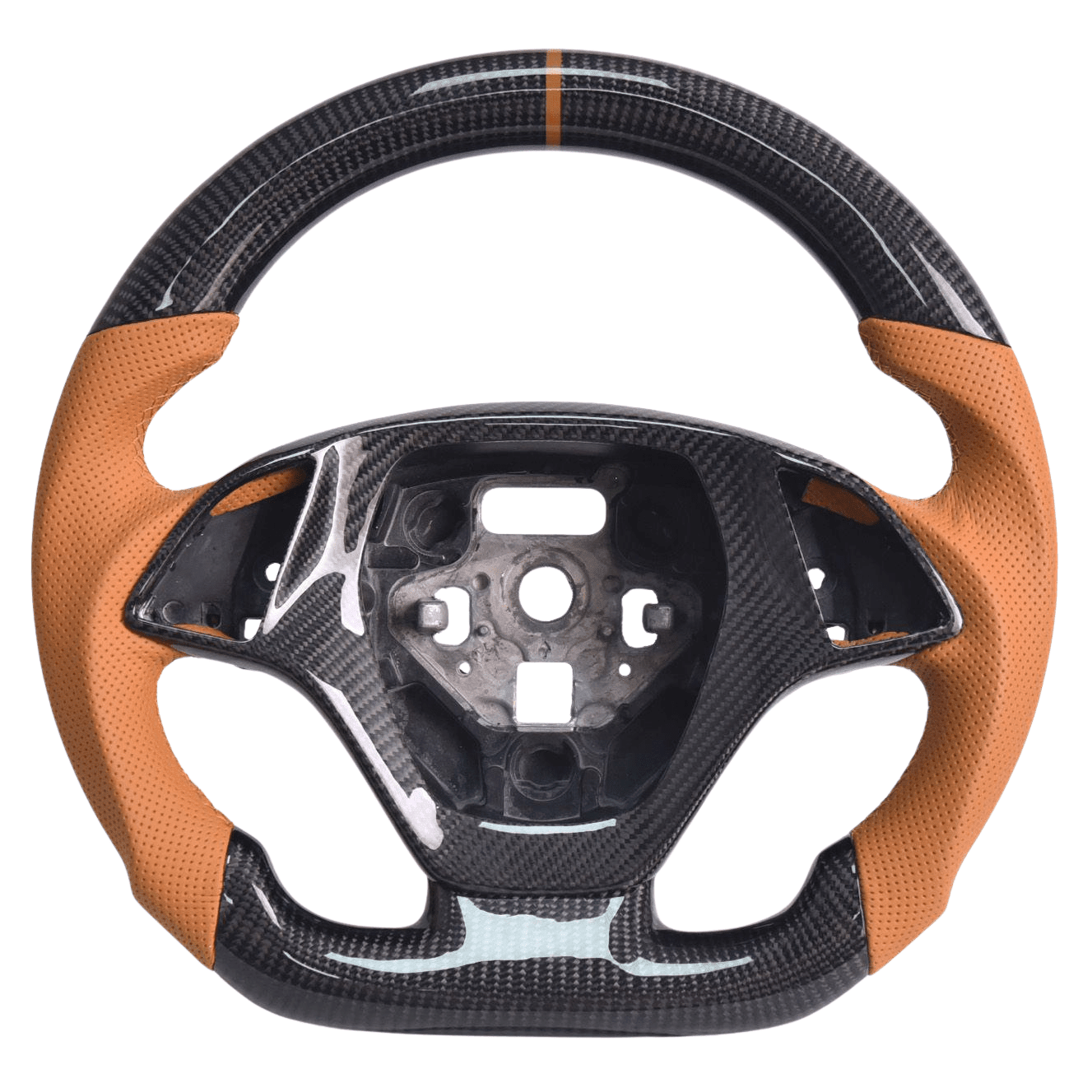 Carbon Fiber Steering wheel - Chevrolet Corvette C7 (2014 - 2019) - Steering wheel - Texas Carbon