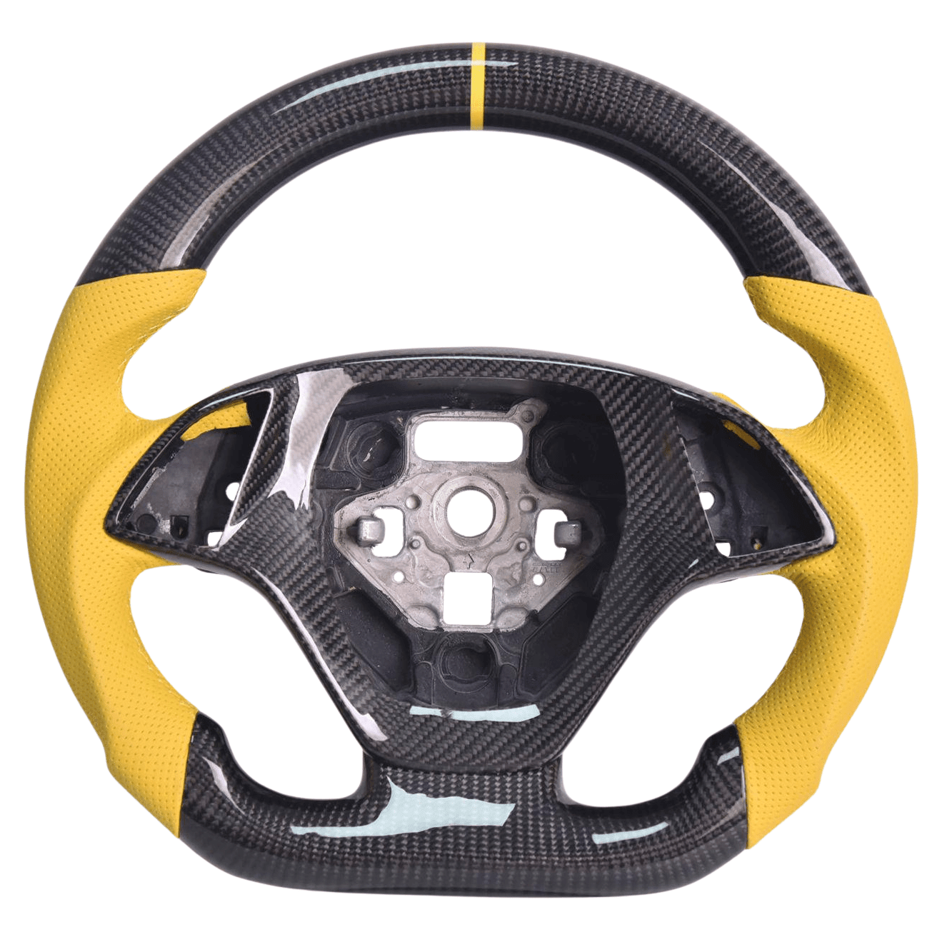 Carbon Fiber Steering wheel - Chevrolet Corvette C7 (2014 - 2019) - Steering wheel - Texas Carbon
