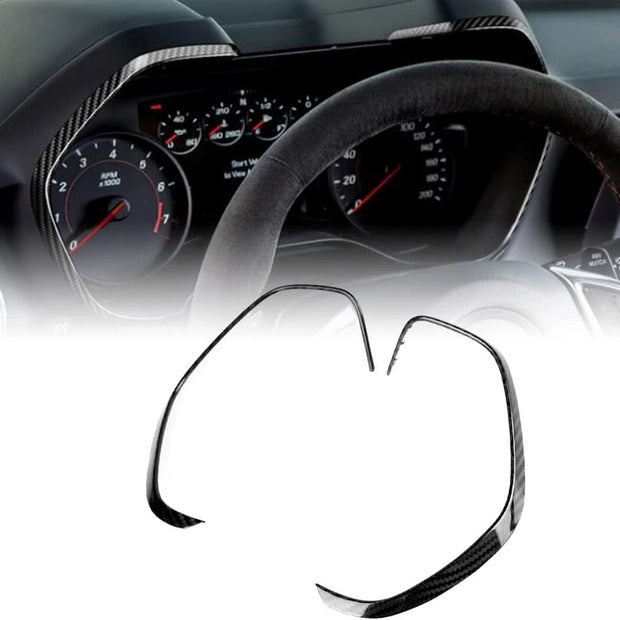 Carbon Gauge Cluster Trim - Camaro (2016 - 2024) - Carbon Trim - Texas Carbon