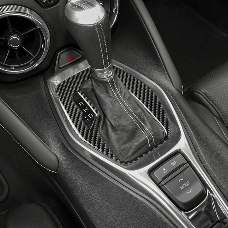 Carbon Gear Selector Trim - Camaro (2016 - 2024) - Carbon Trim - Texas Carbon