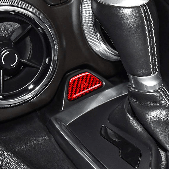 Carbon Hazard Trim - Camaro (2016 - 2024) - Carbon Trim - Texas Carbon
