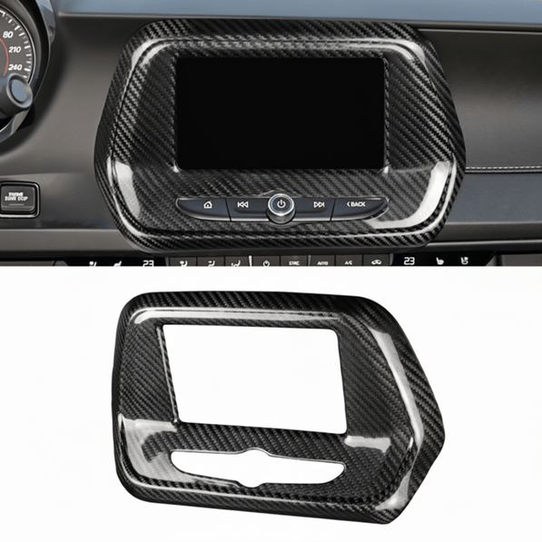 Carbon Infotainment Trim - Camaro (2016 - 2024) - Carbon Trim - Texas Carbon