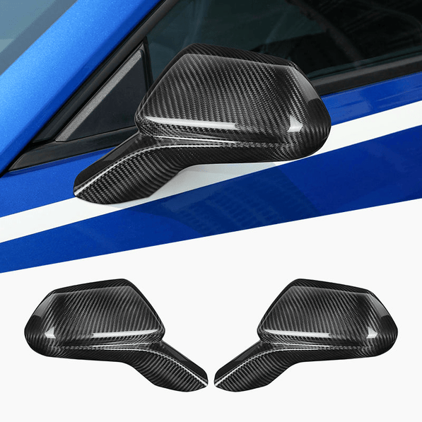 Carbon Mirror Covers - Camaro (2016 - 2024) - Carbon Trim - Texas Carbon