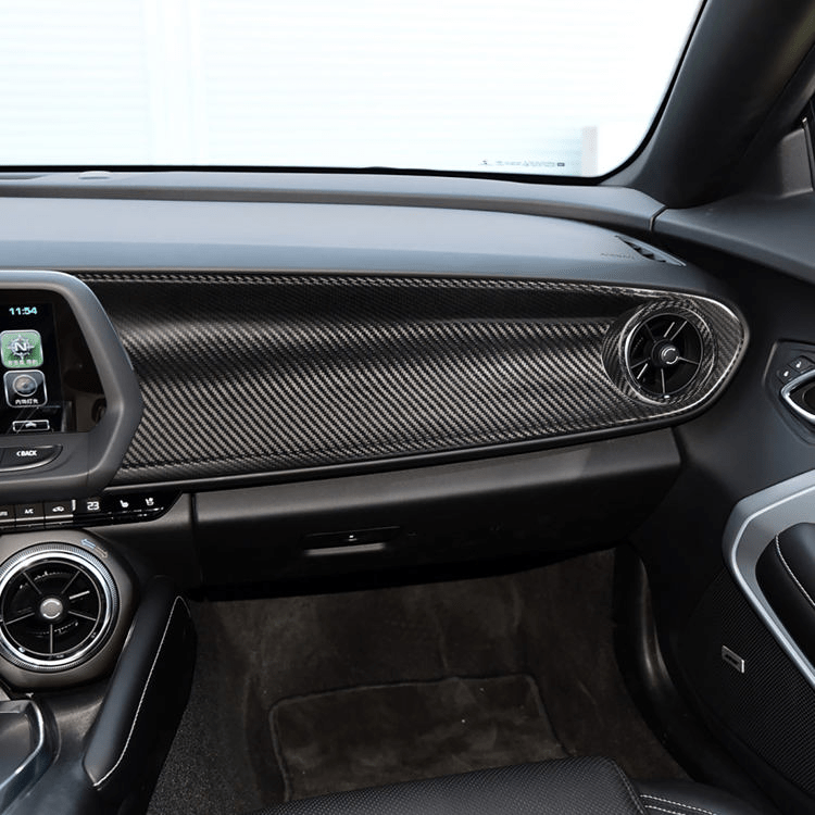 Carbon Passenger Dash Trim - Camaro (2016 - 2024) - Carbon Trim - Texas Carbon