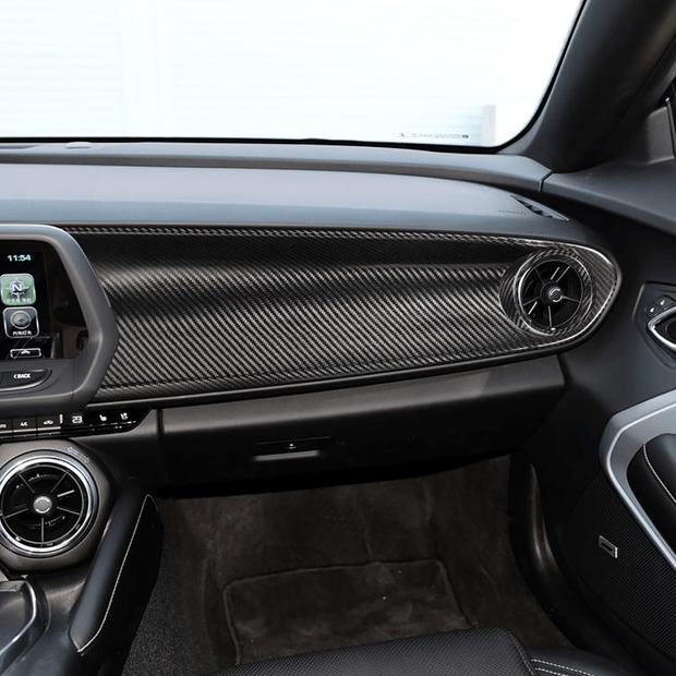Carbon Passenger Dash Trim - Camaro (2016 - 2024) - Carbon Trim - Texas Carbon