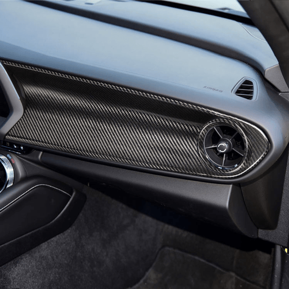 Carbon Passenger Dash Trim - Camaro (2016 - 2024) - Carbon Trim - Texas Carbon