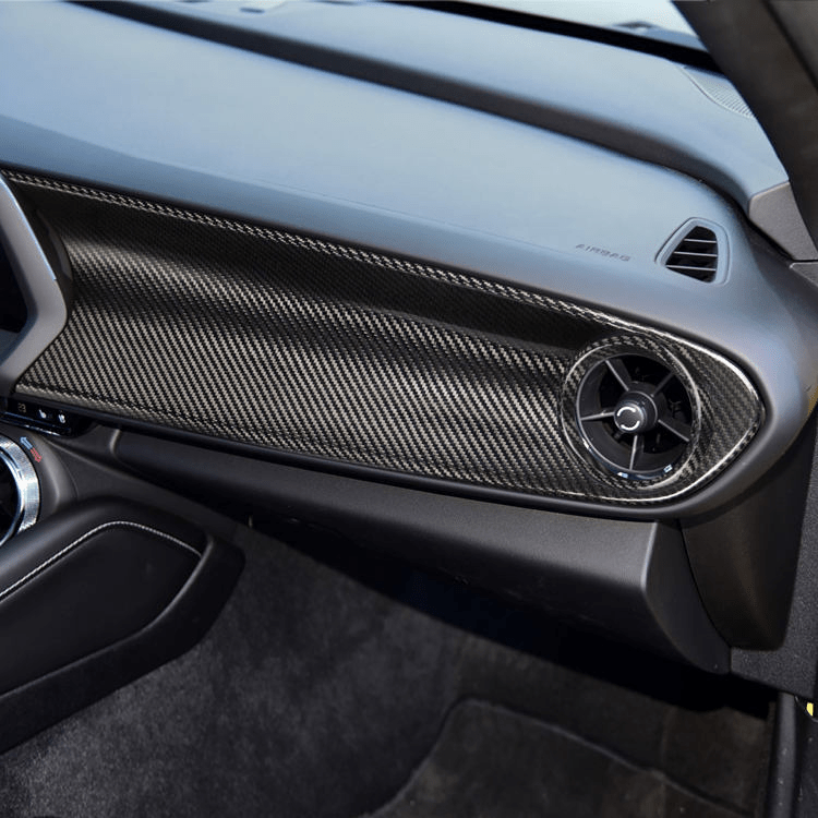 Carbon Passenger Dash Trim - Camaro (2016 - 2024) - Carbon Trim - Texas Carbon