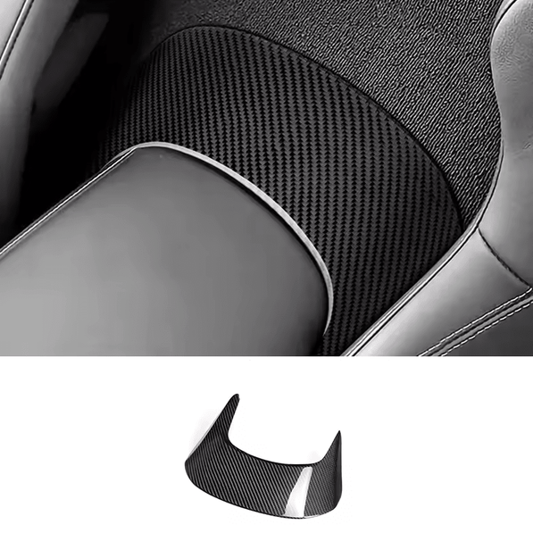 Carbon Rear Center Console Trim - C7 Corvette (2014 - 2019) - Carbon Trim - Texas Carbon
