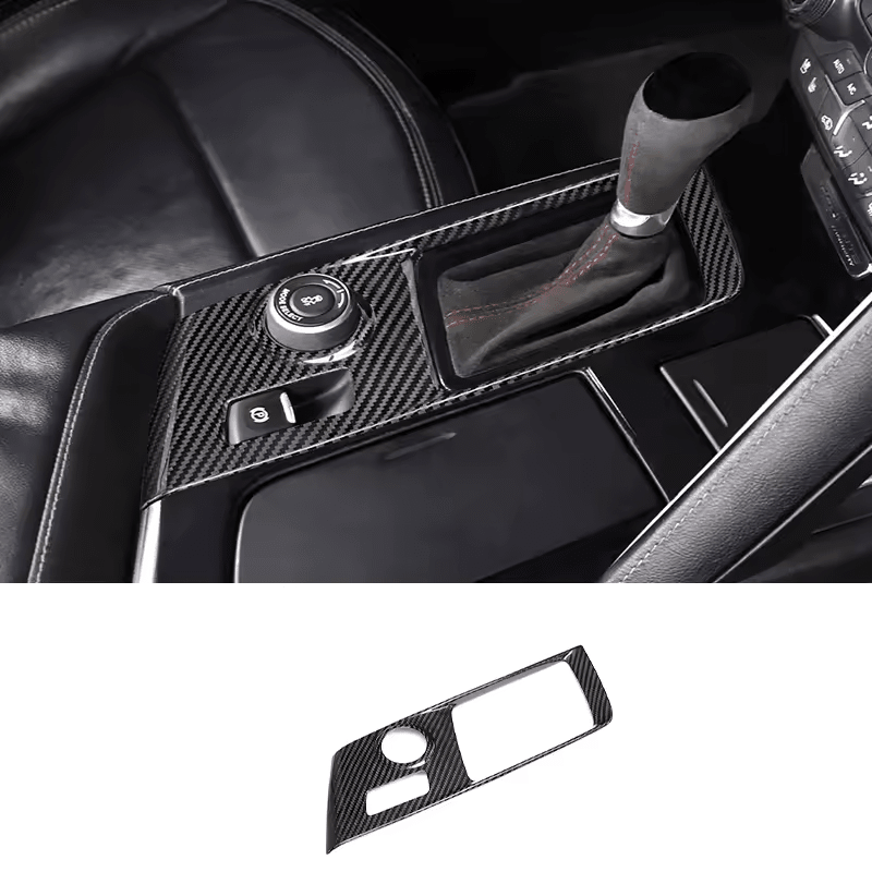 Carbon Shift Lever Housing Trim - C7 Corvette (2014 - 2019) - Carbon Trim - Texas Carbon