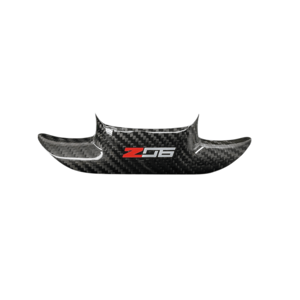 Carbon Steering Wheel Chin Trim - C7 Corvette (2014 - 2019) - Carbon Trim - Texas Carbon