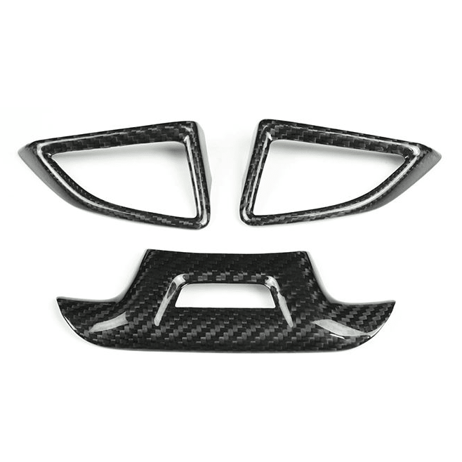 Carbon Steering Wheel Trim - Camaro (2016 - 2024) - Carbon Trim - Texas Carbon
