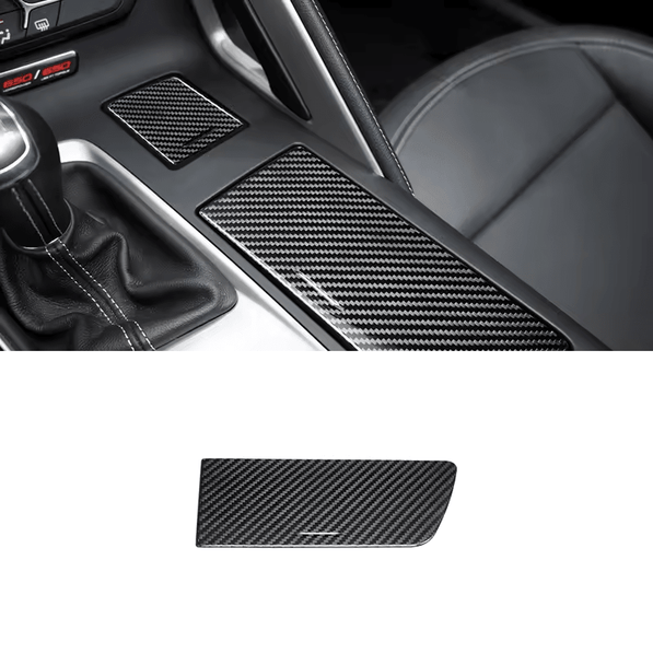 Carbon Storage Box Lid Trim - C7 Corvette (2014 - 2019) - Carbon Trim - Texas Carbon