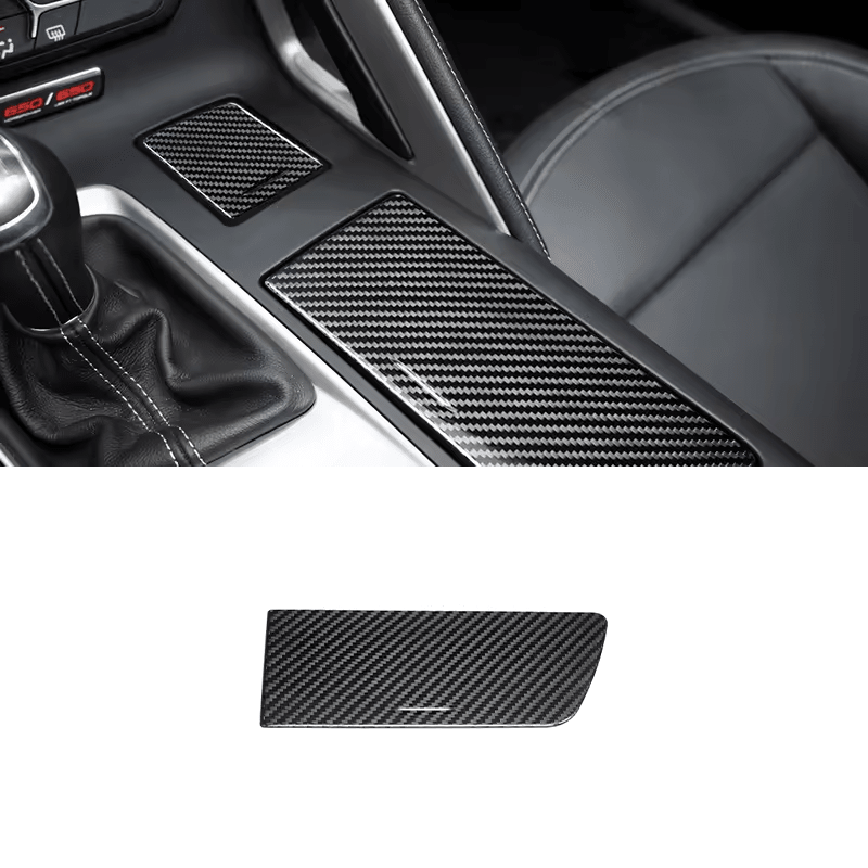 Carbon Storage Box Lid Trim - C7 Corvette (2014 - 2019) - Carbon Trim - Texas Carbon