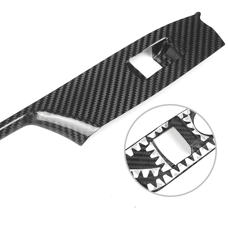 Carbon Window Button Trim - Camaro (2016 - 2024) - Carbon Trim - Texas Carbon