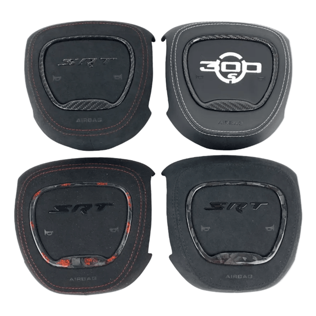 Custom Airbag Cover - Challenger, Charger, Durango, Jeep - Airbag Cover - Texas Carbon