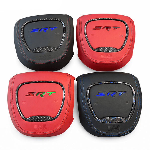 Custom Airbag Cover - Challenger, Charger, Durango, Jeep - Airbag Cover - Texas Carbon