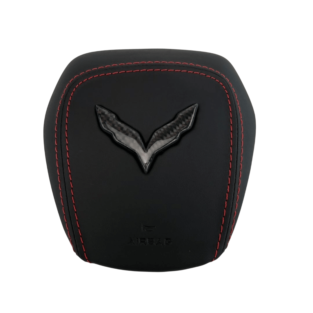 Custom Airbag Cover - Corvette C7 (2014 - 2019) - Airbag Cover - Texas Carbon