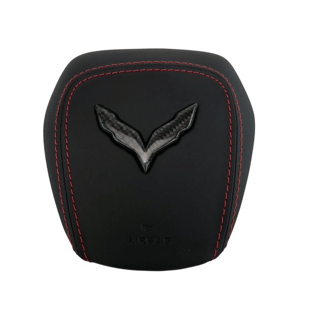 Custom Airbag Cover - Corvette C7 (2014 - 2019) - Airbag Cover - Texas Carbon
