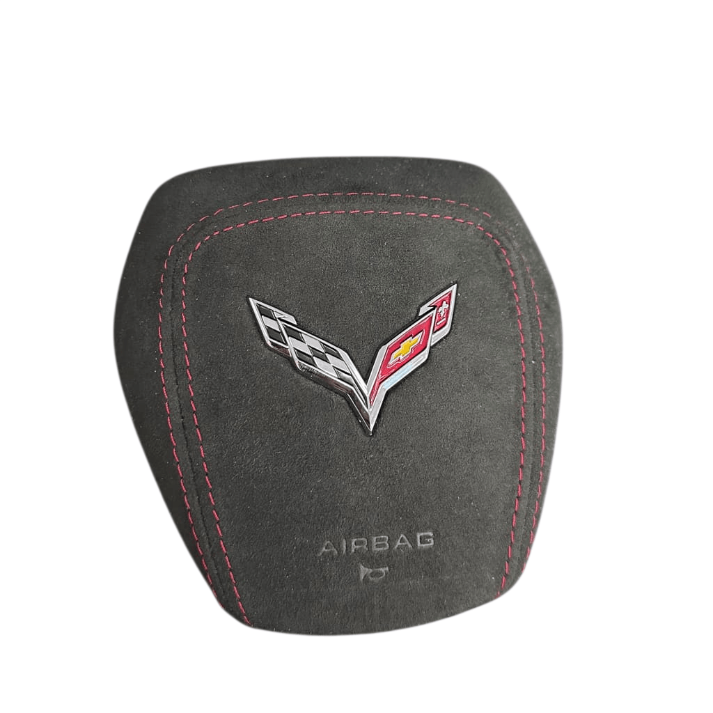 Custom Airbag Cover - Corvette C7 (2014 - 2019) - Airbag Cover - Texas Carbon