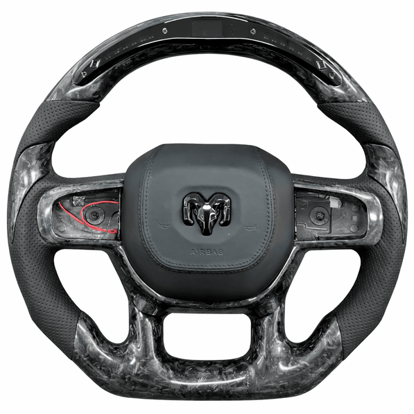 Custom Airbag Cover - Ram TRX / 1500 (2021 - 2024) - Airbag Cover - Texas Carbon