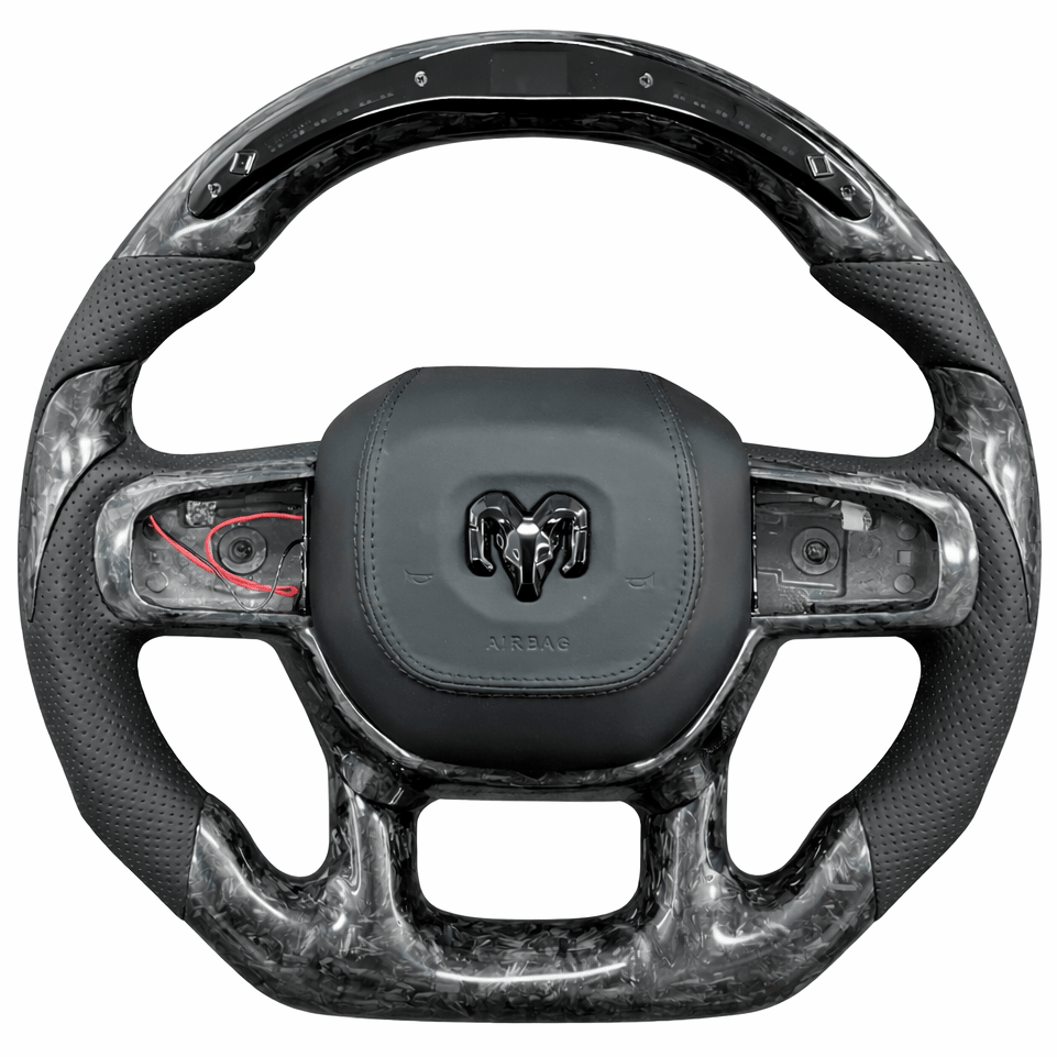 Custom Airbag Cover - Ram TRX / 1500 (2021 - 2024) - Airbag Cover - Texas Carbon