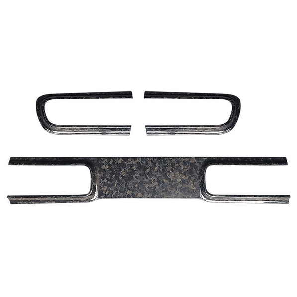 Dodge Challenger Tail light / Trunk Carbon Trim (2015 - 2023) - Carbon Trim - Texas Carbon