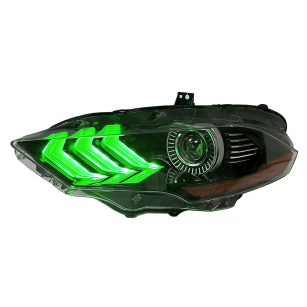 Gen 3 RGB Headlights - Mustang (2018–2023) - Head Lights - Texas Carbon