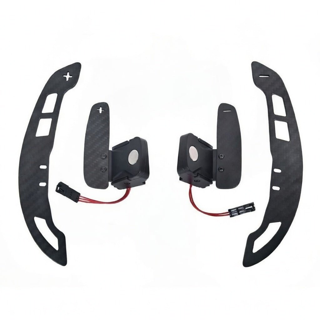 Magnetic Carbon Fiber Paddle Shifters - C7 Corvette, Camaro SS - Carbon Magnetic Paddle Shifters - Texas Carbon