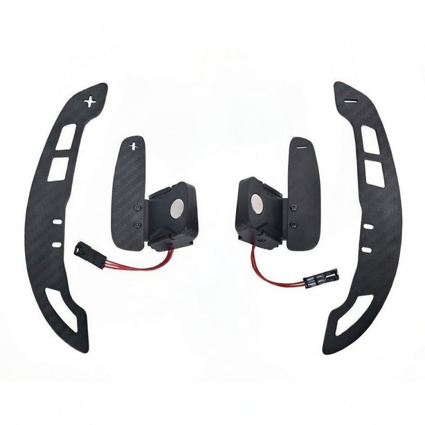 Magnetic Carbon Fiber Paddle Shifters - C7 Corvette, Camaro SS - Carbon Magnetic Paddle Shifters - Texas Carbon