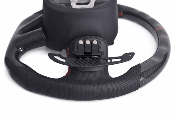 Magnetic Carbon Fiber Paddle Shifters - Challenger, Charger - Carbon Magnetic Paddle Shifters - Texas Carbon