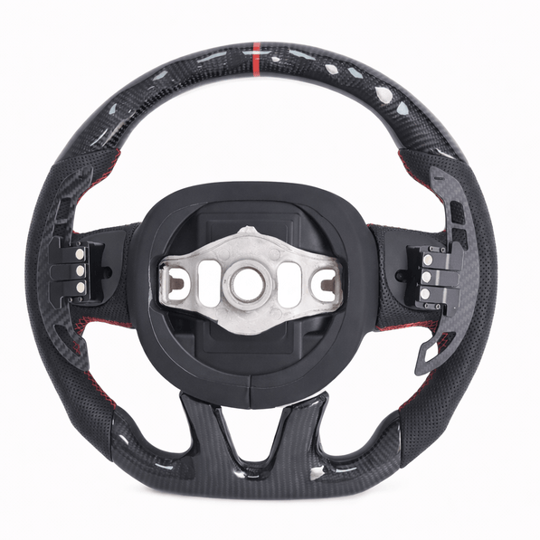 Magnetic Carbon Fiber Paddle Shifters - Challenger, Charger - Carbon Magnetic Paddle Shifters - Texas Carbon