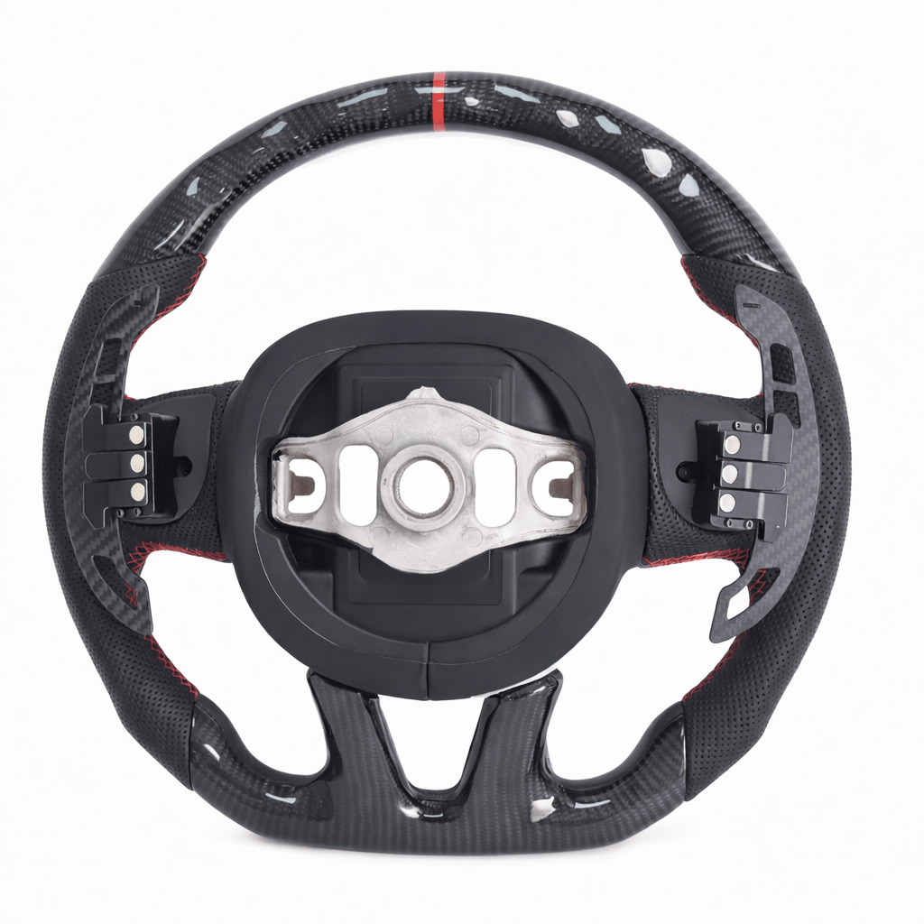Magnetic Carbon Fiber Paddle Shifters - Challenger, Charger - Carbon Magnetic Paddle Shifters - Texas Carbon
