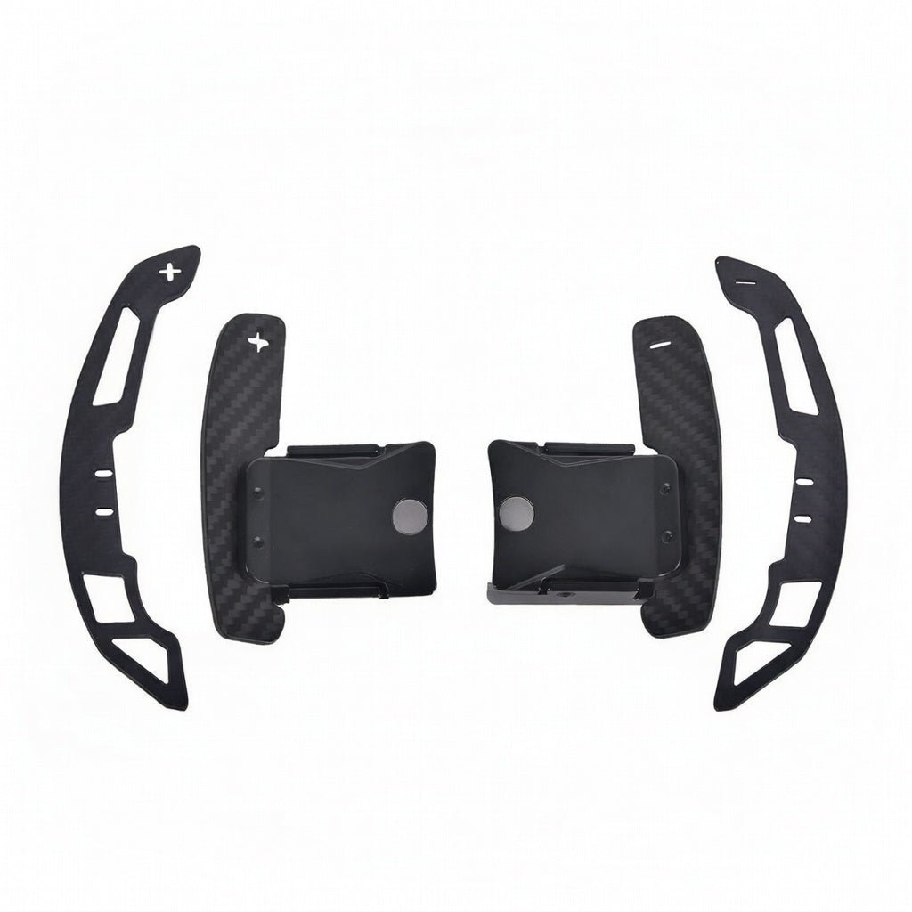 Magnetic Carbon Fiber Paddle Shifters - Ford F - 150 (2015+) - Carbon Magnetic Paddle Shifters - Texas Carbon