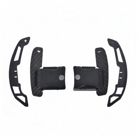 Magnetic Carbon Fiber Paddle Shifters - Ford F - 150 (2015+) - Carbon Magnetic Paddle Shifters - Texas Carbon