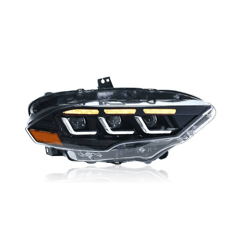 S650 Style LED Headlights - Mustang (2015–2023) - Head Lights - Texas Carbon