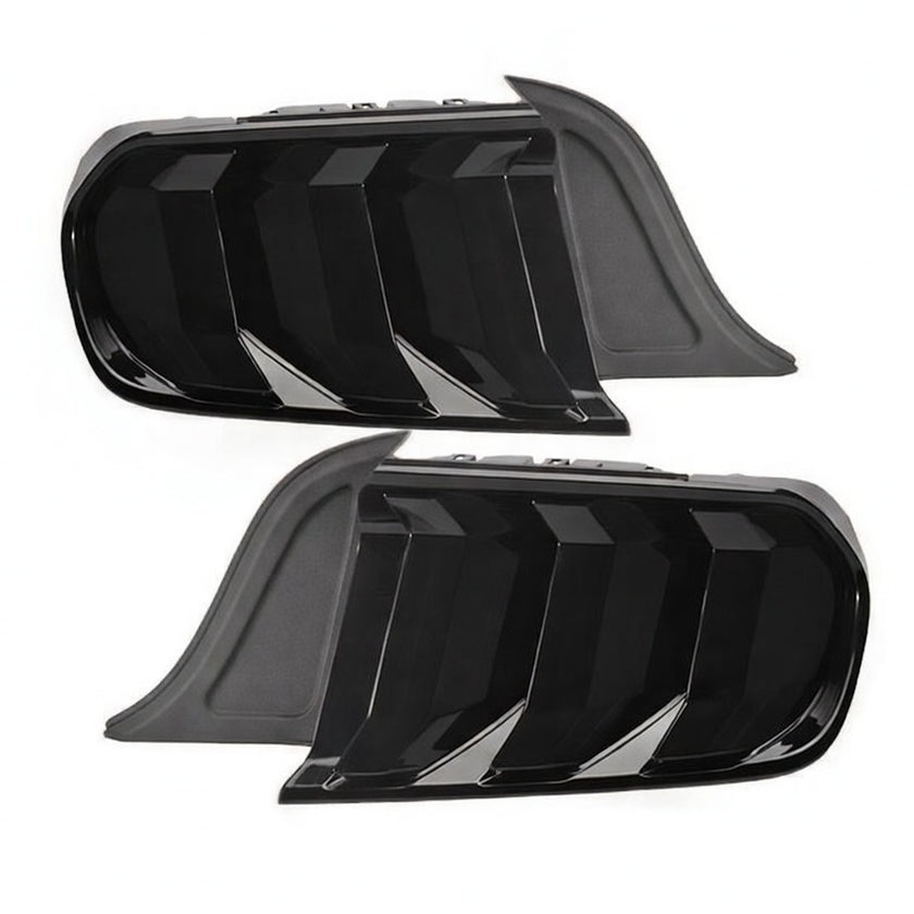 Smoked Lens LED Tail Lights - Mustang (2015–2023) - Tail Lights - Texas Carbon