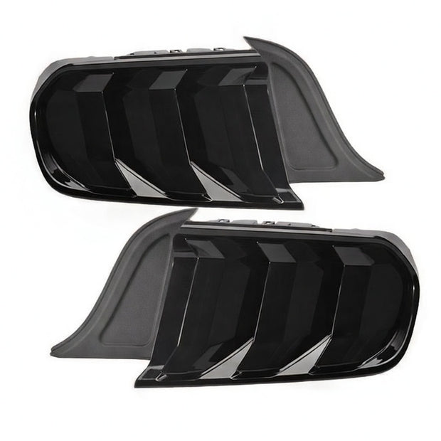 Smoked Lens LED Tail Lights - Mustang (2015–2023) - Tail Lights - Texas Carbon