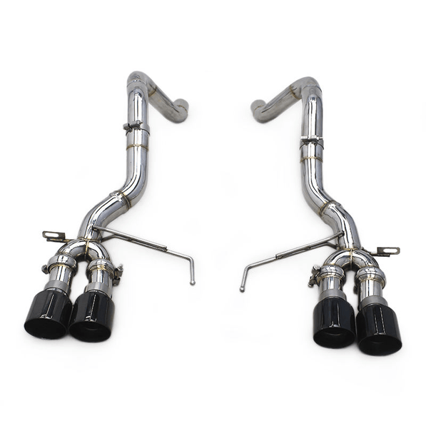 Stainless Muffler Delete - C7 Corvette (2014 - 2019) - exhaust - Texas Carbon