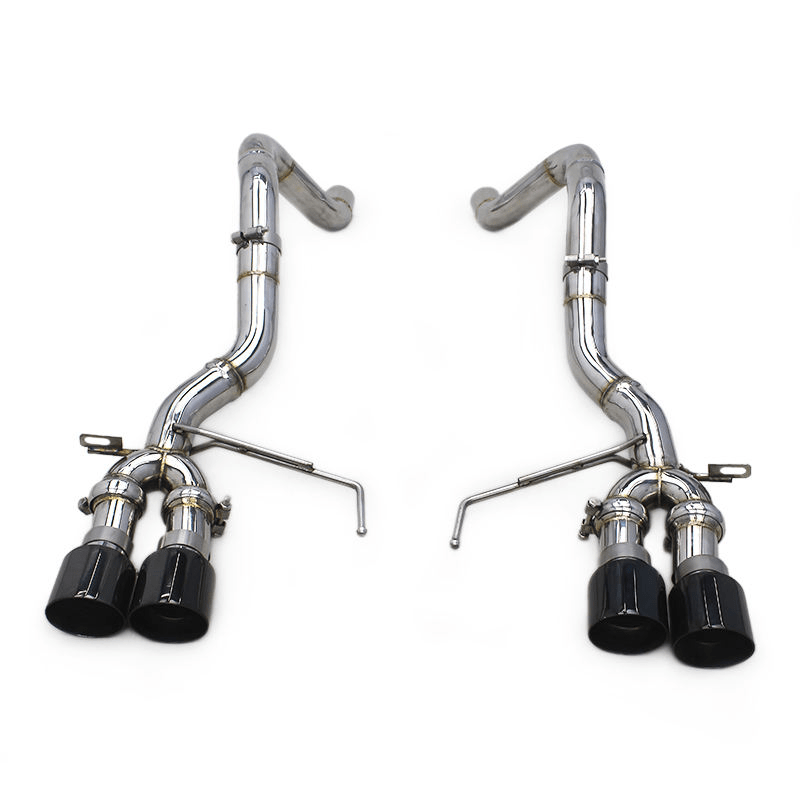 Stainless Muffler Delete - C7 Corvette (2014 - 2019) - exhaust - Texas Carbon