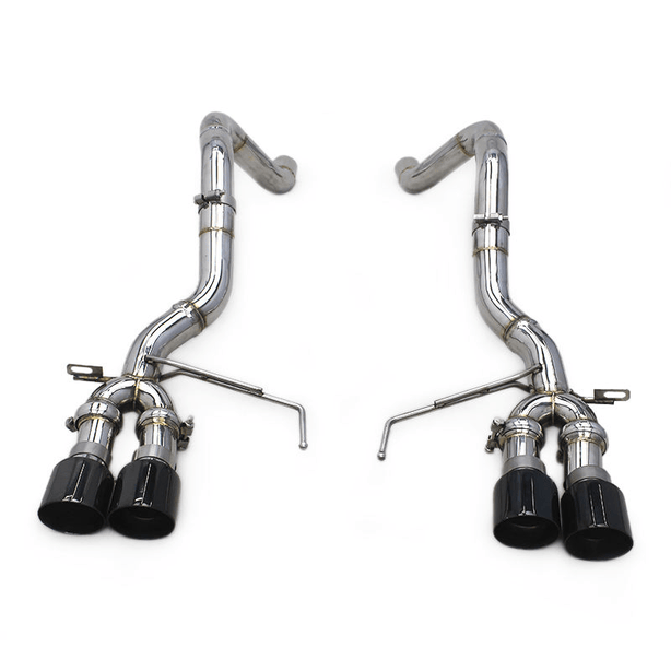 Stainless Muffler Delete - C7 Corvette (2014 - 2019) - exhaust - Texas Carbon