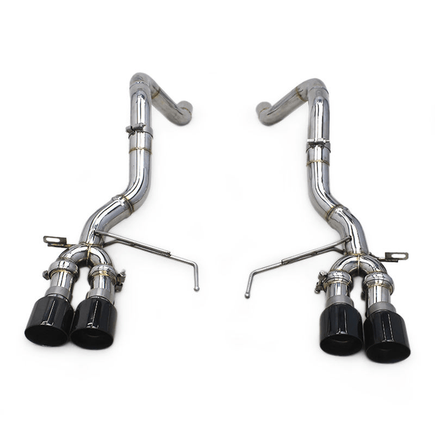 Stainless Muffler Delete - C7 Corvette (2014 - 2019) - exhaust - Texas Carbon