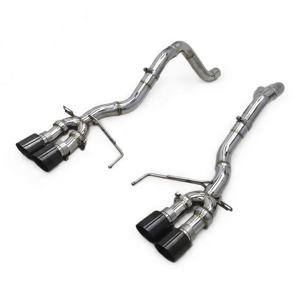 Stainless Muffler Delete - C7 Corvette (2014 - 2019) - exhaust - Texas Carbon