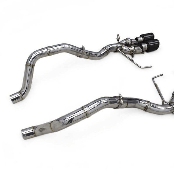 Stainless Muffler Delete - C7 Corvette (2014 - 2019) - exhaust - Texas Carbon