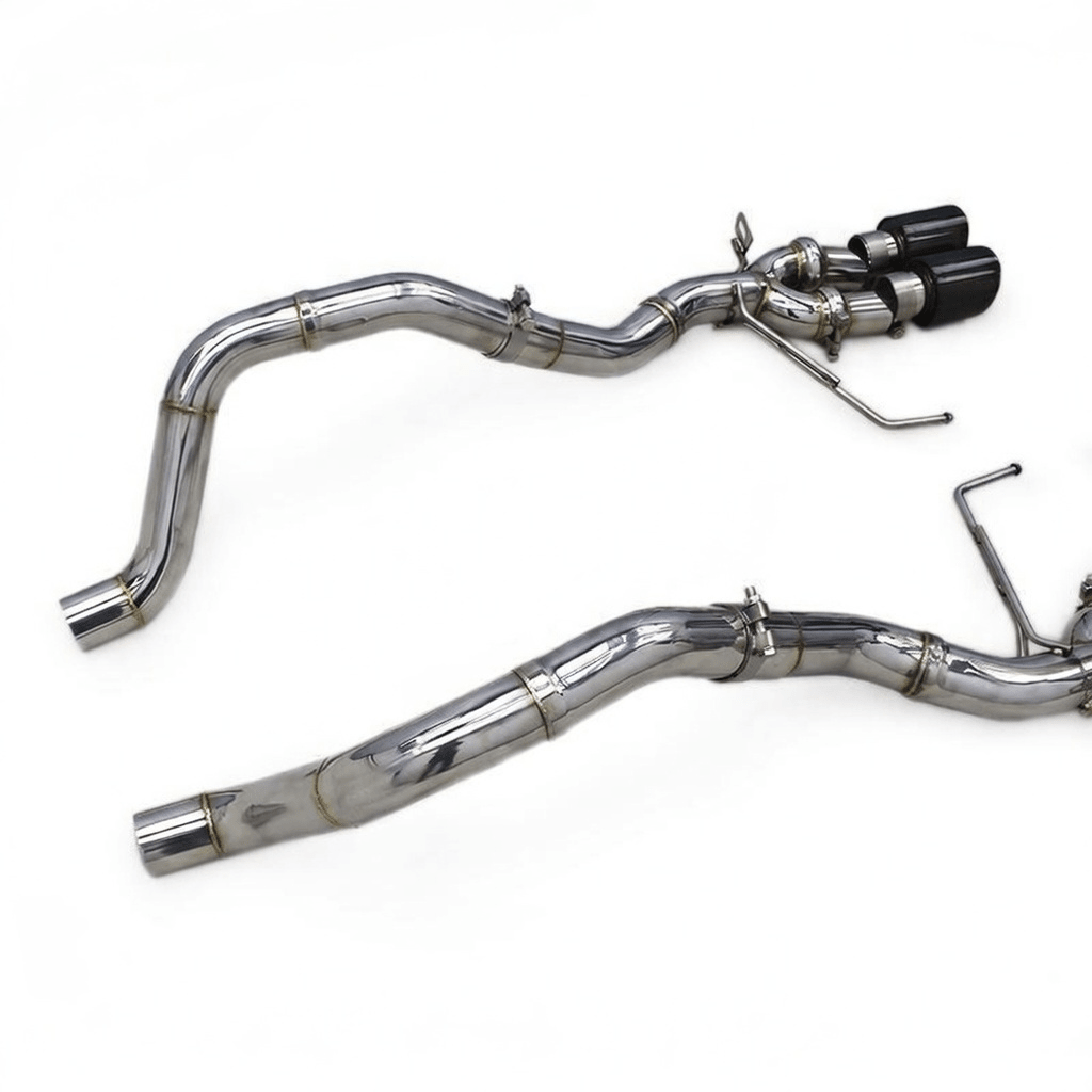 Stainless Muffler Delete - C7 Corvette (2014 - 2019) - exhaust - Texas Carbon