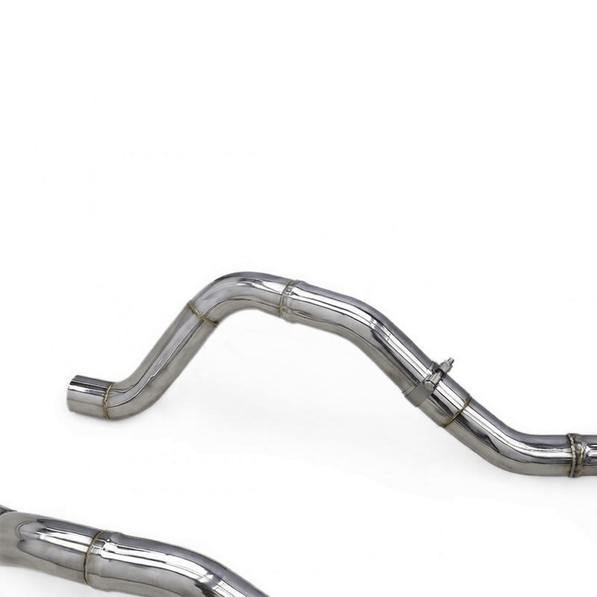 Stainless Muffler Delete - C7 Corvette (2014 - 2019) - exhaust - Texas Carbon