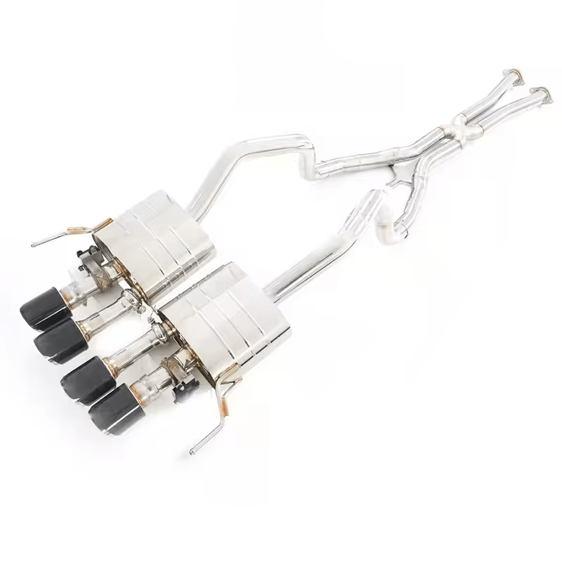 Stainless Valved Cat - back Exhaust - C7 Corvette (2014 - 2019) - exhaust - Texas Carbon