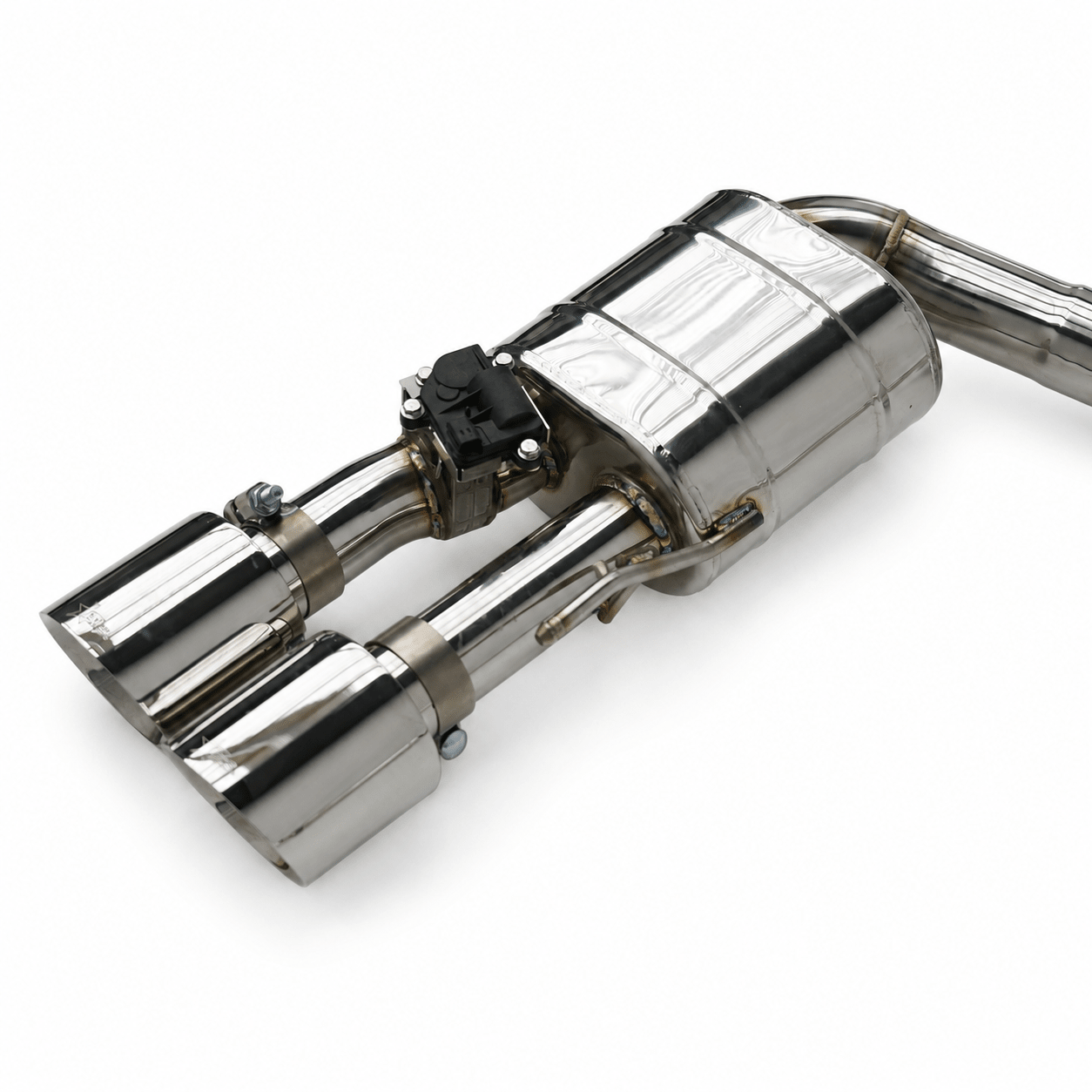 Texas Carbon Active Valved Cat-Back Exhaust System for 2015+ Ford Mustang GT 5.0 (S550 / S650)