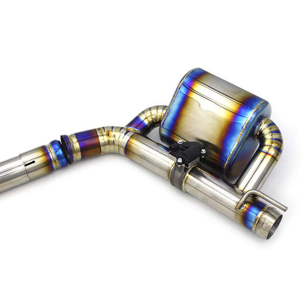 Titanium / Stainless Valved Cat - Back Exhaust - Dodge Hellcat Charger, Challenger (2015 - 2023) - exhaust - Texas Carbon