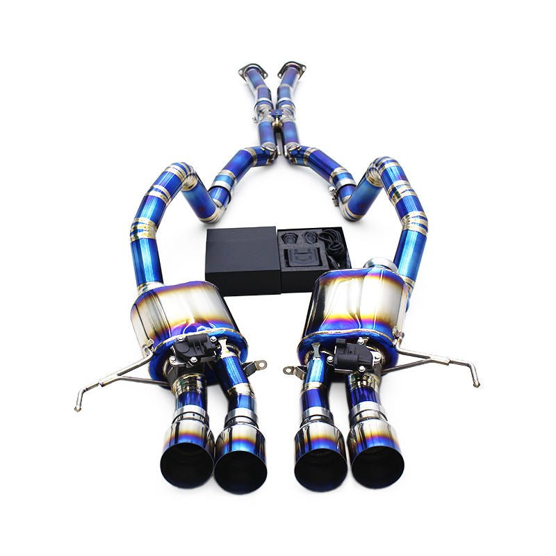Titanium Valved Cat - back Exhaust - C7 Corvette (2014 - 2019) - exhaust - Texas Carbon